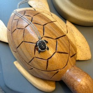 Diamond Turtle pendant and chain